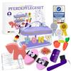 Does not apply Accessori Hobby Horse - Kit Pulizia Cavallo per Bambini Con Spazzole, Nettapiedi