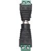No 2 prese e femmina da 5,5 mm x 2,1 mm, presa di corrente EU per tele5196