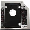 No Vassoio portadocumenti con disco rigido da 9,5 mm universale 2 porte HDD 3648