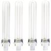 mphair 4 lampade UV bulbo 9 Watt per lampada UV ricostruzione unghie