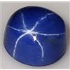 Senza marchio Gemma sfusa rotonda certificata naturale Ceylon 6 raggi STAR zaffiro blu 10,5...