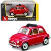 Burago FIAT 500 L 1968 SCALA 1:24 ROSSA ORIGINALE BURAGO