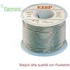 KEEP STAGNO IN ROCCHETTO 60/40 100GR. 0.5MM PER SALDARE SALDATURA HIGH QUALITY