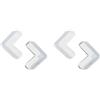 No 4 Pz Paraspigoli Para Angoli Morbido Silicone Bambino Sicurezza Scrivania S5809