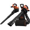 BLACK+DECKER Aspiratore/Soffiatore a Filo con Potenza Elettrica di 3000 W Articolo BEBLV300-Q