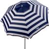 Ombrellone Da Spiaggia, 220 Cm, Antivento, Tetto Ventilato, Palo Da 28-32 Mm, Pr
