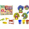 Globo Pasta modellabile Ciuffi Buffi 3 vasetti 25 gr e accessori MORBIDOUGH