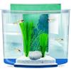 Ciano Askoll Marina Splash Acquario Ovale 15L Completo Filtro LED Azzurro Nano Betta