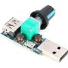 Not specified Regolatore di flusso d'aria alimentato USB con interruttore integrato per un fun
