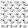 500 Pcs Fibbia Inferiore Alluminio Bottoni Artigianali Decorativi