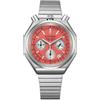 Citizen Orologio Uomo Citizen AN3700-89Z Quadrante Rosa Quarzo Cronografo Nuovo con s...