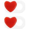 2PCS Web Cover per laptop Tablet Heart Privacy Protection