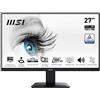 MSI PRO MP273A Monitor 27" FHD IPS,100Hz, (1920x1080), 1ms, 100 Hz,