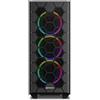 Sharkoon ATX 2XU3,1XUSB-C,TEMP GLASS, 6X120 ARGB,ARGB ,MESH