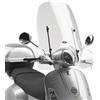 GIVI PARABREZZA GIVI VESPA LX 125 DAL 2005 AL 2014 CON ATTACCHI 104A + A104A