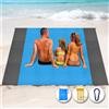 Does not apply Coperta Da Spiaggia 250 X 200 Cm Impermeabile, Tappetino Da Spiaggia Stuoia Spia