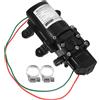 12V 70W Diaframma automatico Mini Acqua di lavaggio per auto elettriche (Nero)