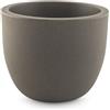 Euro 3 plast Euro3Plast Coprivaso Etria uno cm. 18 tortora