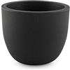 Euro 3 plast Euro3Plast Coprivaso Etria Uno cm. 18 nero