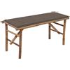 vidaXL Giardino con Cuscino Diversi Colori 120 x 50 x 3 cm/120 x 50 x 7 cm vidaXL
