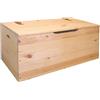 Alberiamo Baule Cassapanca per interno 100 lt 100x40x50h cm Alberiamo