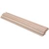 40 Pcs Forniture Per Modellismo Bastoncini Di Legno Piatti L'artigianato