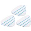 3 Pcs Scopa Vapore Triangolare Cuscinetti Per Testa Del Mop Microfibra