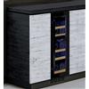 Pando Cantinetta Sotto Piano per Vini Capacità 16 Bottiglie Classe G Nero PF017797 Pan