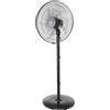 Bimar Ventilatore a Piantana da Terra 5 Pale 45 cm Oscillante 60 W Nero VP165 Bimar