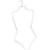 Gruccia per costume da bagno robusta a forma di corpo, ideale per bikini, da