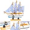 Ornamento Della Barca Vela Arredamento Di Barche in Legno