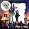 12 Pcs Testa Di Teschio Plastica Decorazione Halloween Per Centrotavola