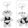 Portachiavi Orso Peluche Simpatico Con Orsetto Mini Simpatici Animali