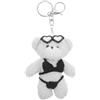 Portachiavi Peluche Orso Mini Simpatici Con Animali Bear Keychain