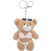 Portachiavi Orso Peluche Ciondoli Mini Orsetto Con Animali Per Ragazze