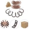 24 Pcs Decorazioni Per Feste Da Cowboy Piccole Balle Di Fieno Decorative