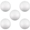 5 Pcs Mappamondo Artigianale Per Bambini Globi Vuoti Della Terra
