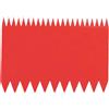 Sambonet Paderno Raschietto Creme a Pettine Rosso in Plastica 110x80 mm PADERNO - Pasticceria