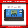 Regolatore Di Carica Pannello Solare mmpt 12V/24V 20A Per Pannelli Fotovoltaico