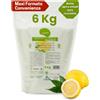MAMICUP Acido Citrico Per Pulizia In Polvere 6 KG Cura Lavastoviglie E Lavatrice