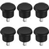 6 Pcs Ruote Per Mobili Traslochi Sedie Da Ufficio Moquette Piroettanti