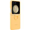 Samsung Originale Samsung Galaxy Z Flip5 Custodia Silicone Con Ring - Albicocca