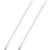 2 Pcs Luce Per Tastiera Usb Lampade Da Lettura Notturna Alimentata