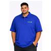 P Club Polo Uomo Manica Corta 4xl Blu T shirt Taglie Forti Maglietta 3 a bottoni cotone