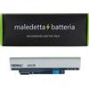 MB distribuzione Batteria BIANCA 10.8-11.1 V 5200 mAh per Packard-bell Dot S/B-017UK