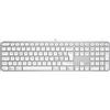 Logitech tastiera MX Keys S QWERTY Italiano senza fili in Alluminio Bianco