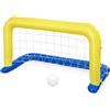 BESTWAY 52123 Set rete porta da pallanuoto gonfiabile con palla per piscine, Dim