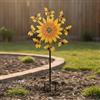 Girandola con Ape Decorativo Girasole Metallico Rotante Idea Regalo per