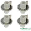 Smeg 4 MANOPOLE CUCINA SMEG PIANO COTTURA PGF ESTETICA PX140 PVA 694975519 ORIGINALI