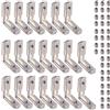 EYPINS T Slot (EU-2020) Profili in Alluminio Connettore Angolare Lega di Z